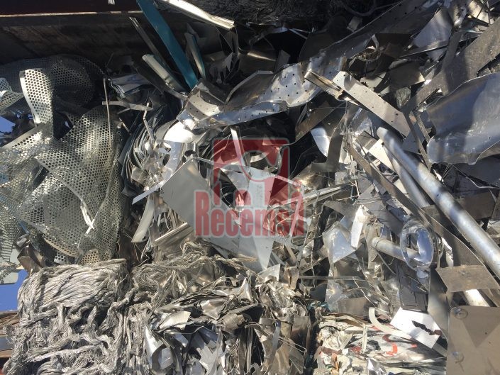 Reciclaje de aluminio residuos procesados para el reciclaje en industrias